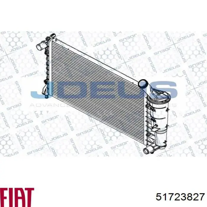 Радиатор 51723827 Fiat/Alfa/Lancia