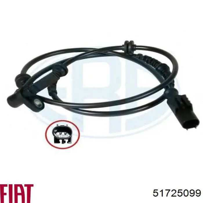 Датчик ABS передний Fiat/Alfa/Lancia 51725099