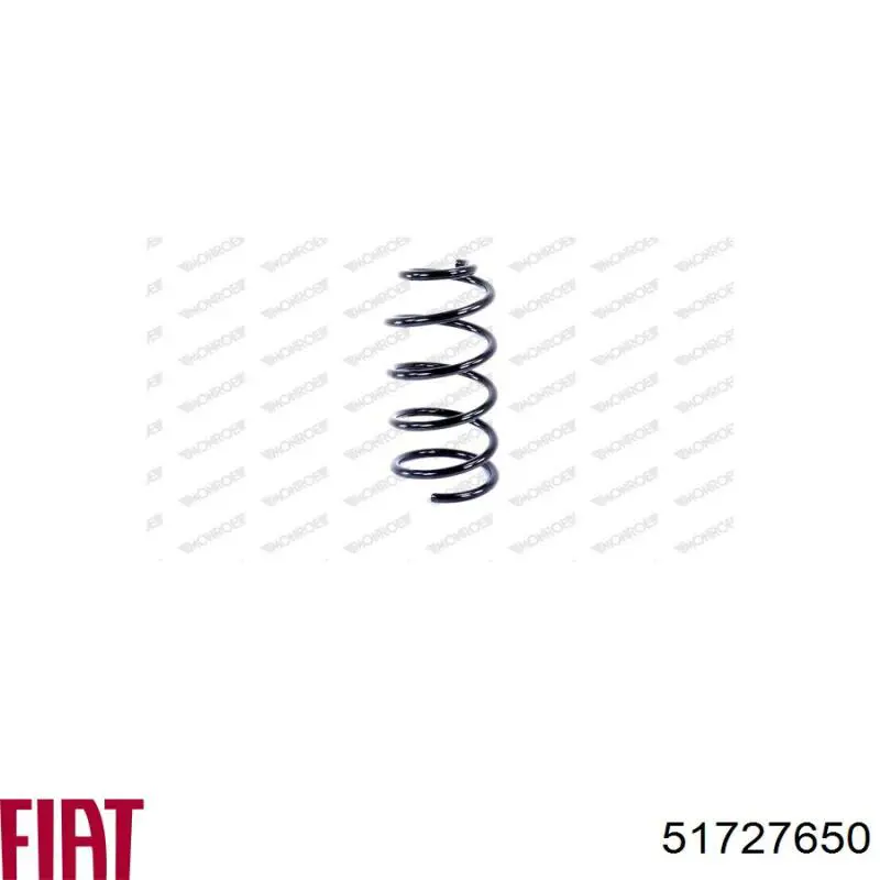 Задняя пружина 51727650 Fiat/Alfa/Lancia