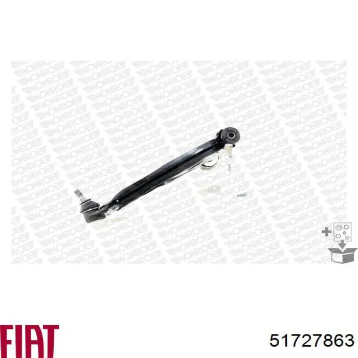 Правый рычаг передней нижней подвески Fiat/Alfa/Lancia 51727863 цена, от 45.52 USD