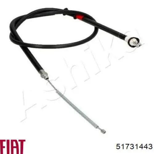 Задний трос ручника Fiat/Alfa/Lancia 51731443 цена, от 18.53 USD