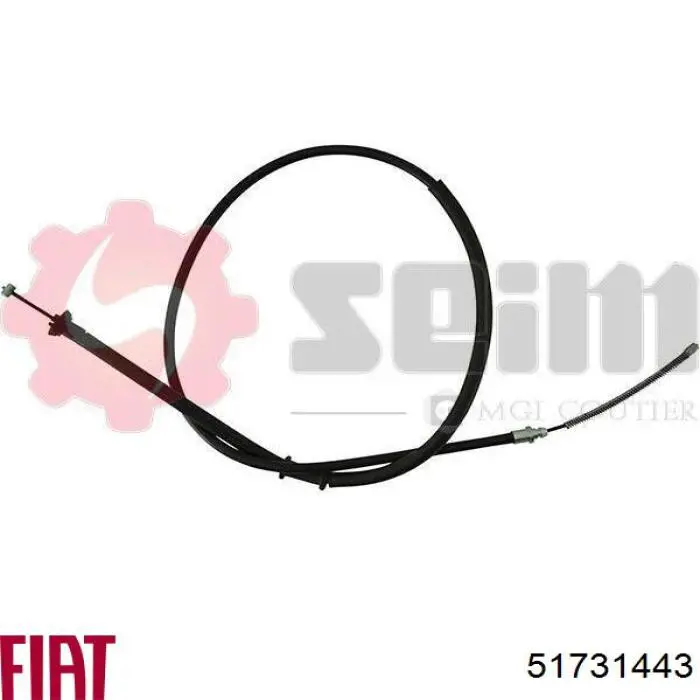 Купить 51731443 Fiat/Alfa/Lancia Тормоз стояночный
