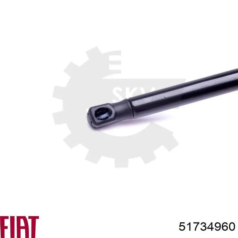Амортизатор багажника 810386 Hart