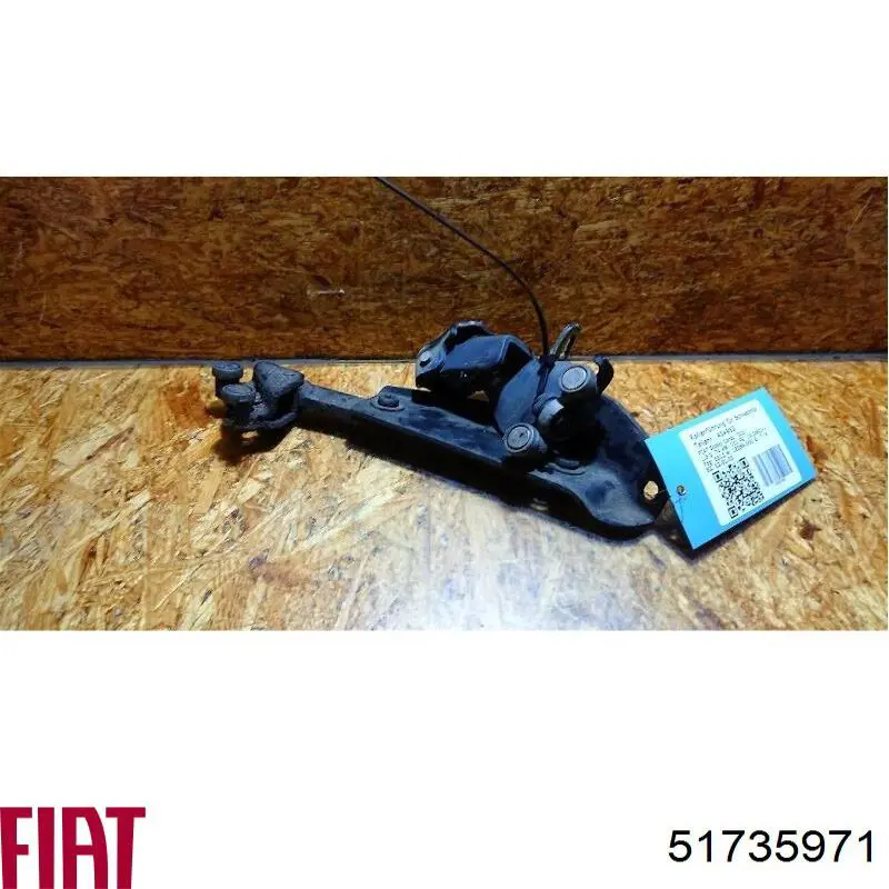 Ролик боковой двери правый нижний Fiat/Alfa/Lancia 51735971