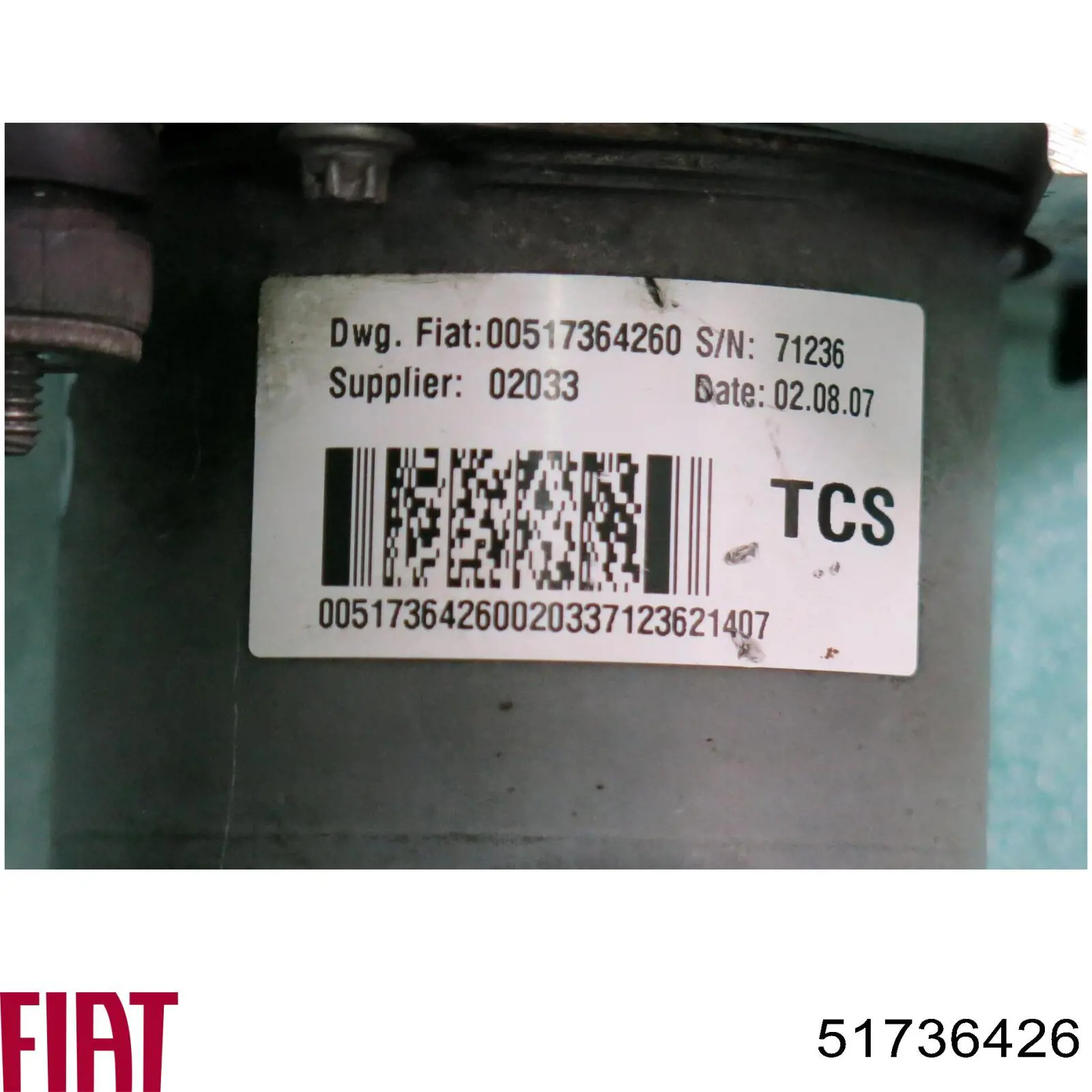 Гидроблок АБС Fiat/Alfa/Lancia 51736426 цена, от 57.01 USD