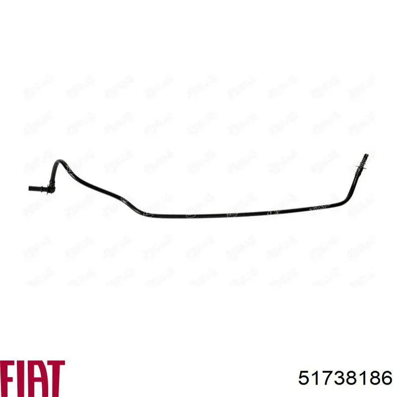 Трубка топливная, от бака к топливному фильтру Rapro 11654 цена, от 14.24 USD