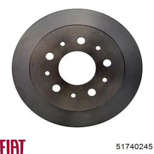 Задний тормозной диск Fiat/Alfa/Lancia 51740245 цена, от 43.49 USD