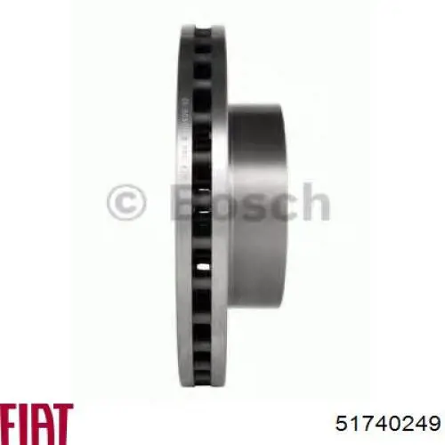 Тормоз дисковый передний Fiat/Alfa/Lancia 51740249 цена, от 64.09 USD