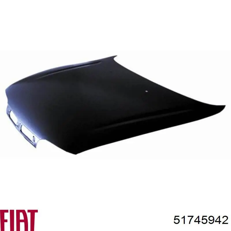 Капот двигателя Fiat/Alfa/Lancia 0046534189