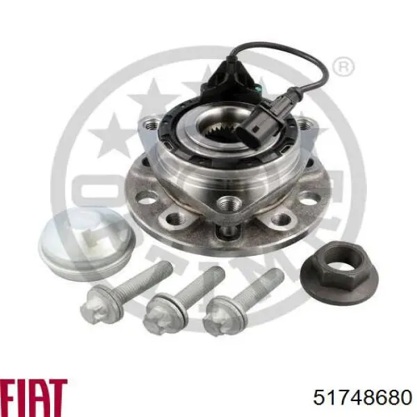 Ступица (передняя) Fiat/Alfa/Lancia 51748680