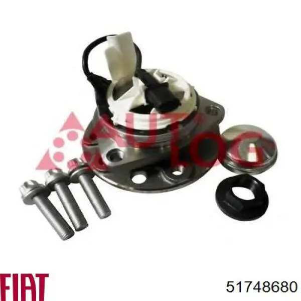 Ступицы передних колес Fiat/Alfa/Lancia 51748680 цена, от 76.67 USD
