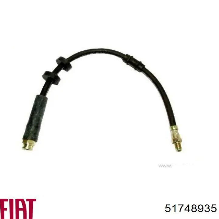 Шланг тормозной передний 51748935 Fiat/Alfa/Lancia