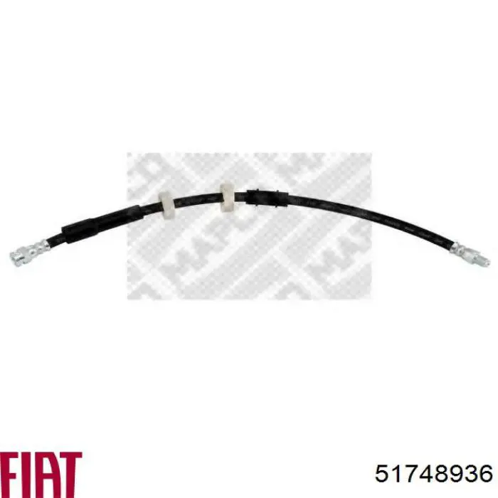 51748936 Fiat/Alfa/Lancia Гибкая тормозная трубка передняя