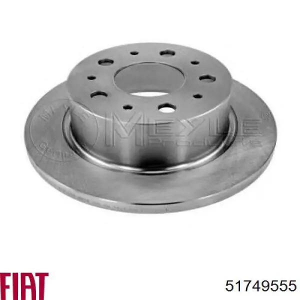 Тормозные диски 51749555 Fiat/Alfa/Lancia