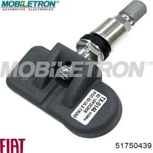 TX-S146 Mobiletron sensor de pressão de ar nos pneus