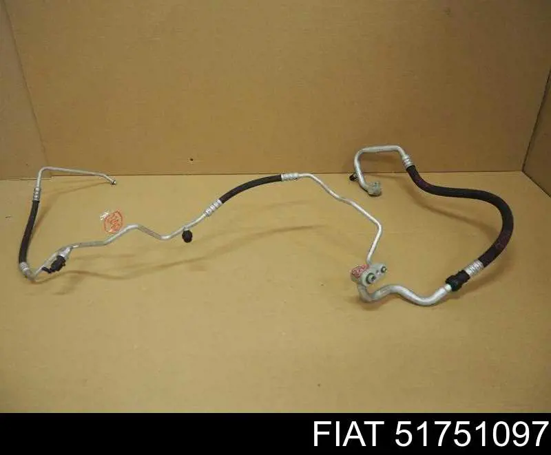Шланг кондиционера, от испарителя к компрессору Fiat/Alfa/Lancia 51751097 цена, от 47.74 USD
