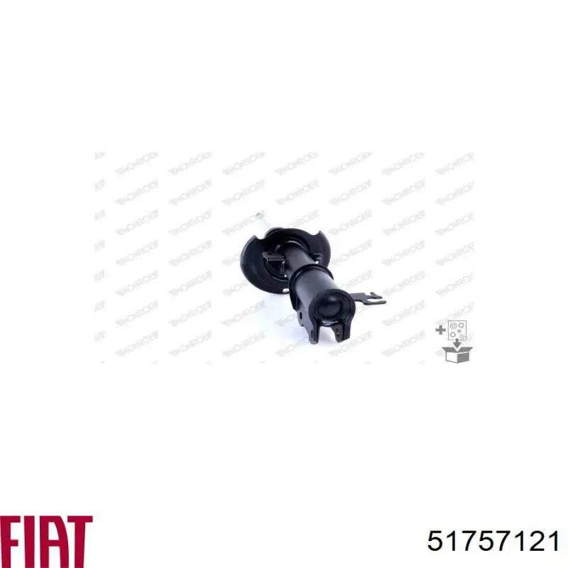 Амортизатор передний левый 51757121 Fiat/Alfa/Lancia