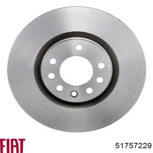 Купить 51757229 Fiat/Alfa/Lancia Ротор тормозной
