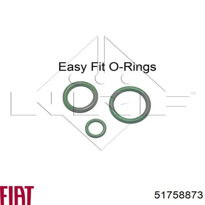 Купить 51758873 Fiat/Alfa/Lancia Радиатор системы охлаждения кондиционера