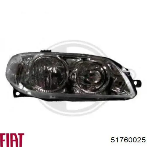 Правая блок фара Fiat/Alfa/Lancia 51760025 цена, от 168.53 USD