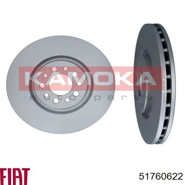 51760622 Fiat/Alfa/Lancia Диск тормозной передний