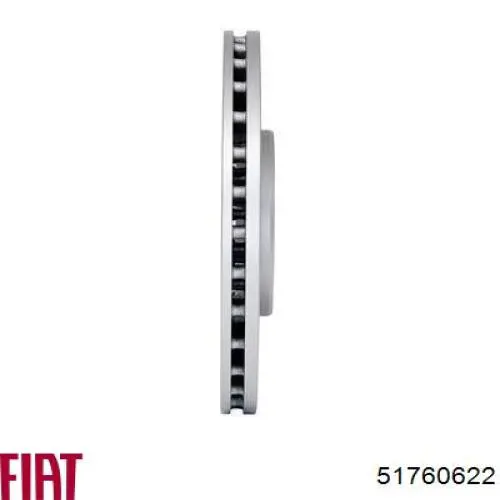 Тормоз дисковый передний Fiat/Alfa/Lancia 51760622 цена, от 75.31 USD