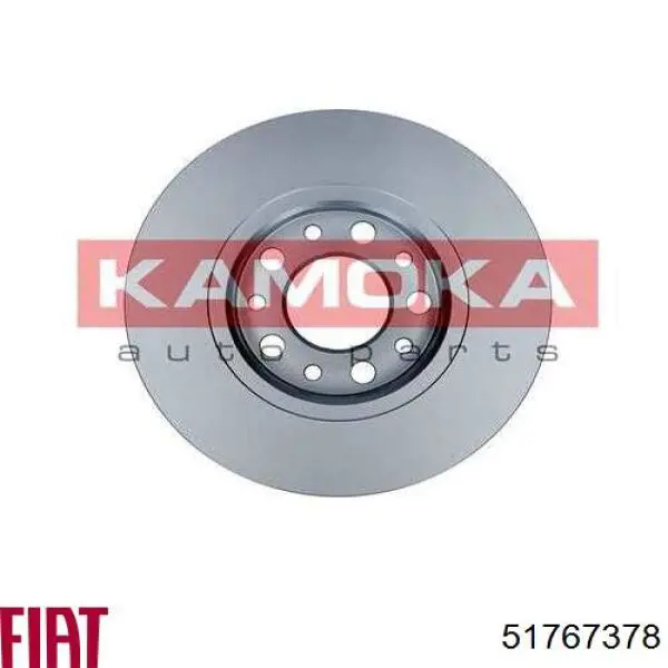 Задний дисковый тормоз Fiat/Alfa/Lancia 51767378