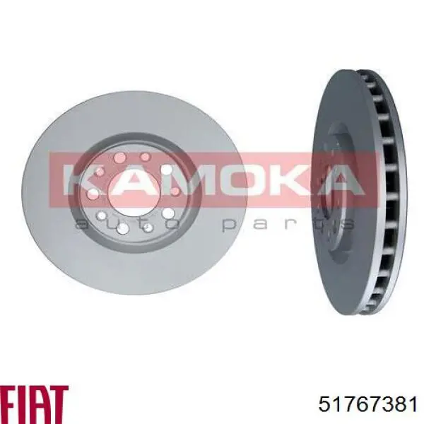 51767381 Fiat/Alfa/Lancia Диск тормозной передний