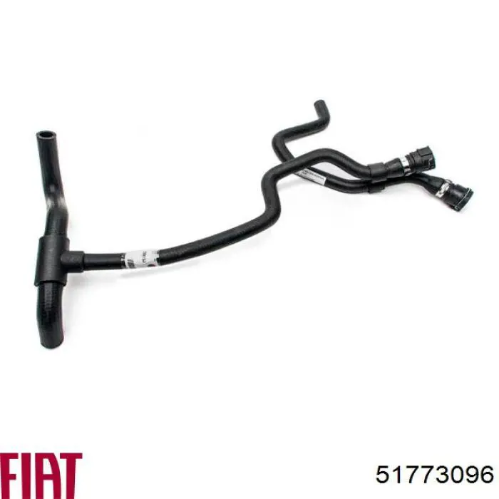 Шланг радиатора отопителя/печки, сдвоенный Fiat/Alfa/Lancia 51773096 цена, от 35.07 USD