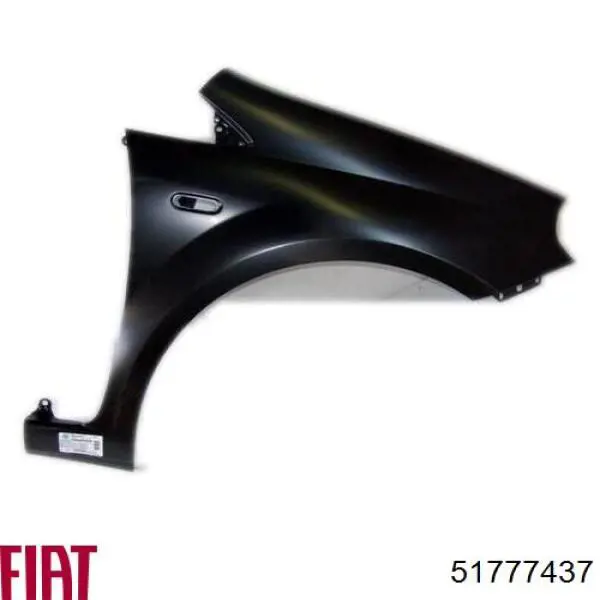 Купить 51777437 Fiat/Alfa/Lancia Крыло переднее правое