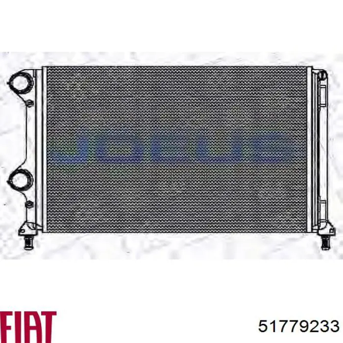 Купить 51779233 Fiat/Alfa/Lancia Радиатор водяной