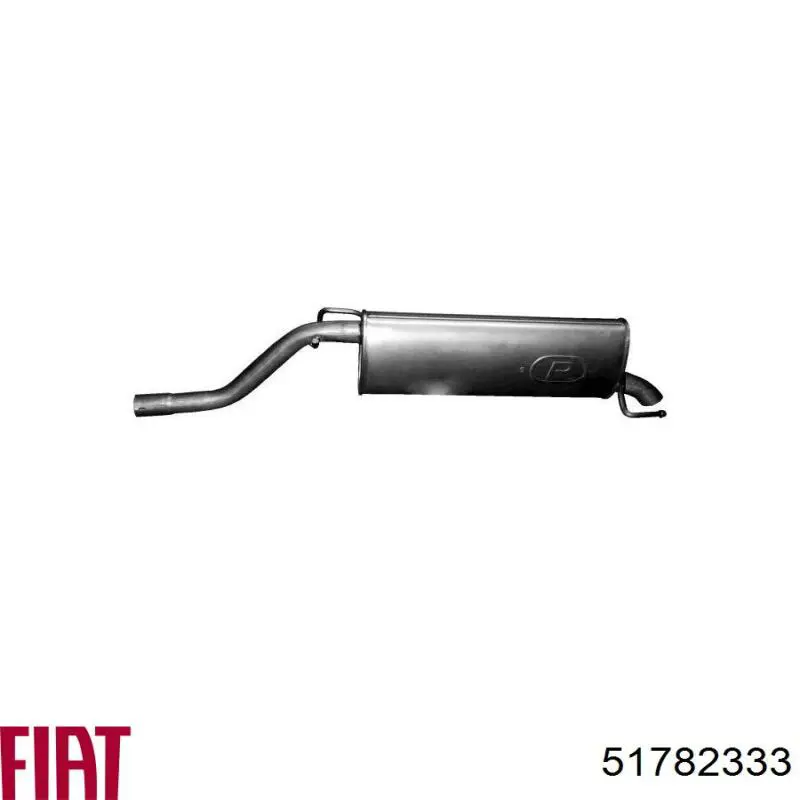 Выхлоп задний Fiat/Alfa/Lancia 51782333 цена, от 63.99 USD
