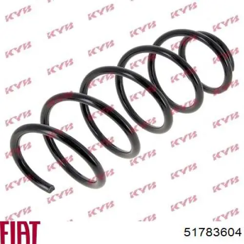 51783604 Fiat/Alfa/Lancia Пружина передней подвески
