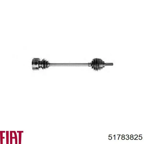51783825 Fiat/Alfa/Lancia Полуось передняя, правая