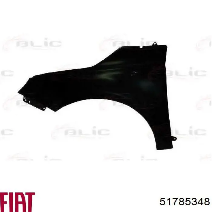 Pára-lama dianteiro esquerdo 51785348 Fiat/Alfa/Lancia