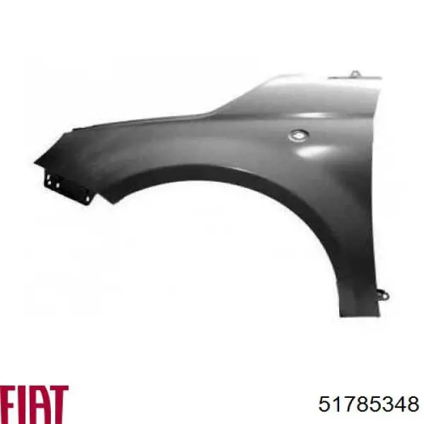 51785348 Fiat/Alfa/Lancia Pára-lama dianteiro esquerdo