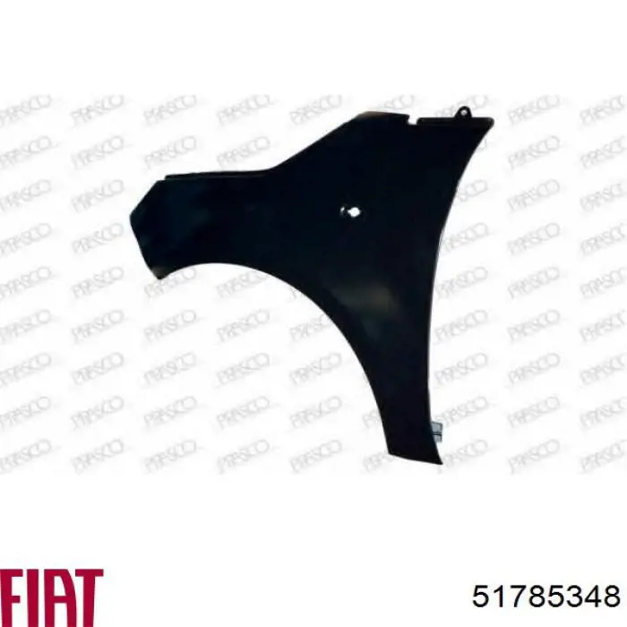 Pára-lama dianteiro esquerdo Fiat/Alfa/Lancia 51785348 preço, a partir de 257,67 USD