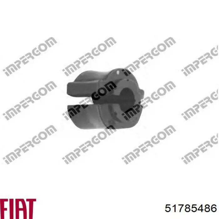 Втулка переднего стабилизатора Fiat/Alfa/Lancia 51785486 цена, от 7.61 USD