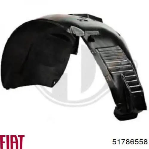 Правый подкрылок переднего крыла Fiat/Alfa/Lancia 51786558 цена, от 12.86 USD