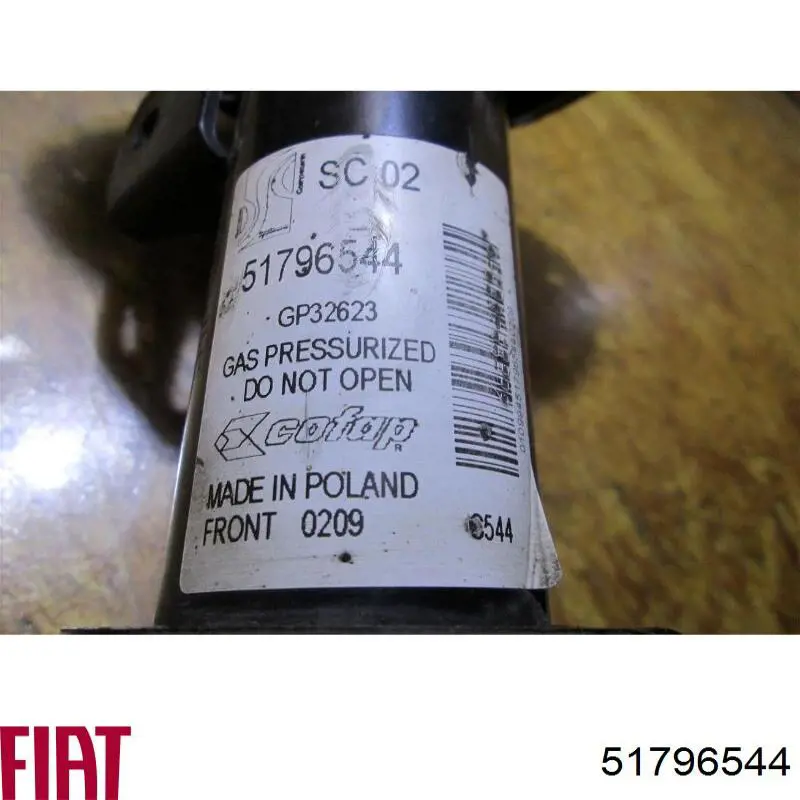 Амортизатор передней подвески левой Fiat/Alfa/Lancia 51796544 цена, от 43.71 USD