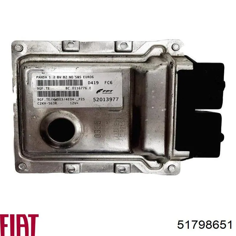 Купить 51798651 Fiat/Alfa/Lancia Электронный блок управления двигателем