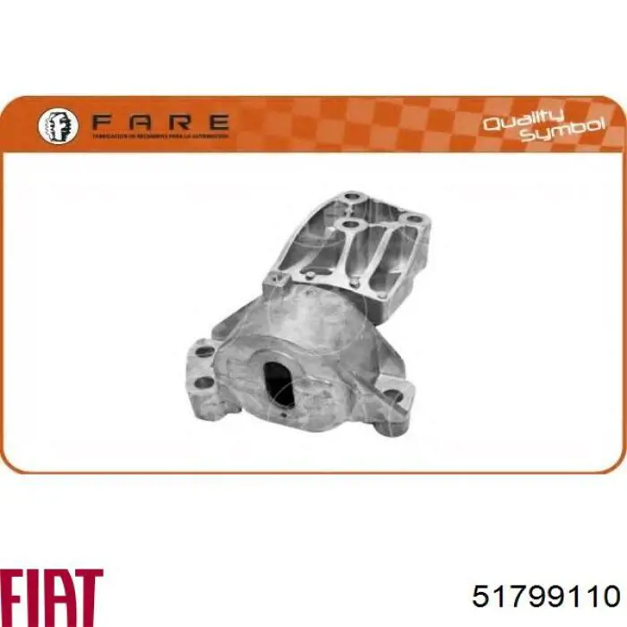 Правая подушка двигателя 51799110 Fiat/Alfa/Lancia