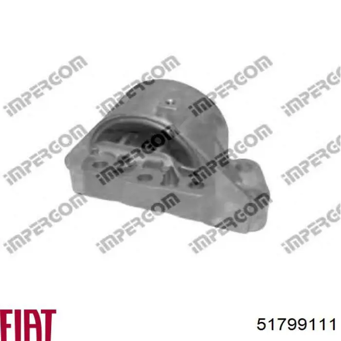 Правая подушка двигателя 51799111 Fiat/Alfa/Lancia