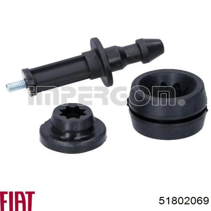 Шумоизоляция капота 51802069 Fiat/Alfa/Lancia
