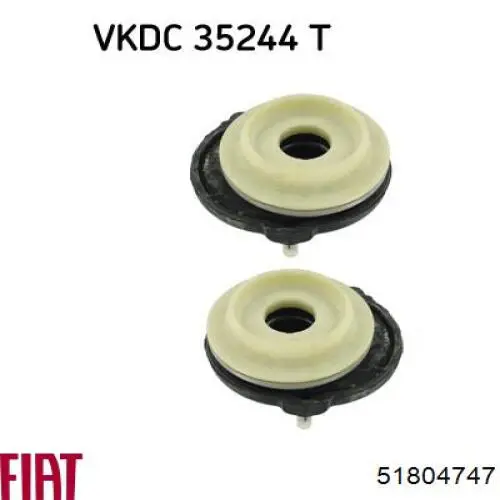 Опора амортизатора переднего левого Fiat/Alfa/Lancia 51804747 цена, от 25.42 USD