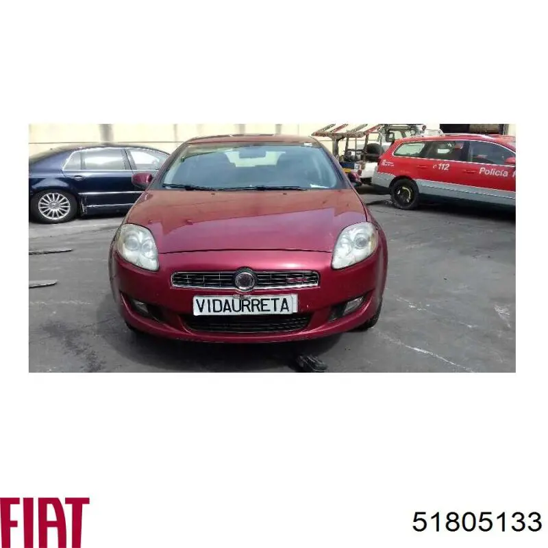 Крыльчатка радиатора охлаждения 51805133 Fiat/Alfa/Lancia