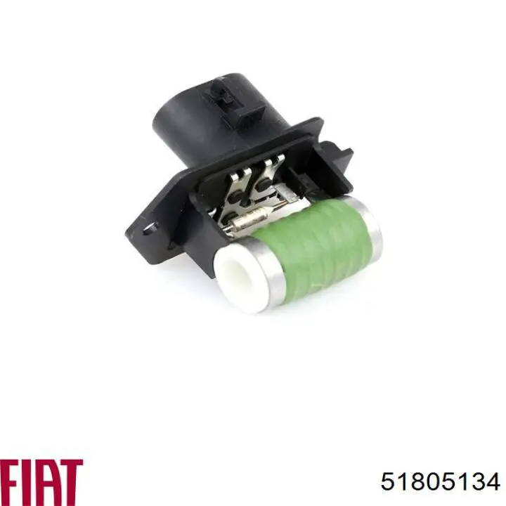 Резистор (сопротивление) вентилятора печки (отопителя салона) Fiat/Alfa/Lancia 51805134
