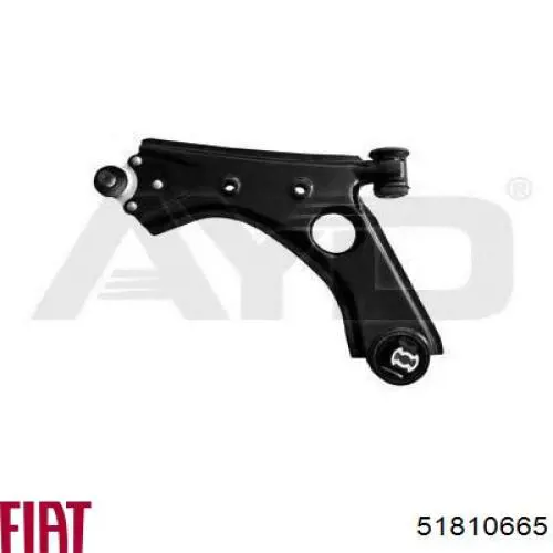Левый рычаг передней нижней подвески Fiat/Alfa/Lancia 51810665 цена, от 46.47 USD