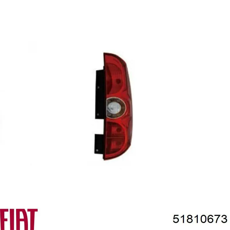 Фонарь задний правый Fiat/Alfa/Lancia 51810673