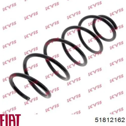 Пружина амортизатора передняя Fiat/Alfa/Lancia 51812162 цена, от 26.09 USD